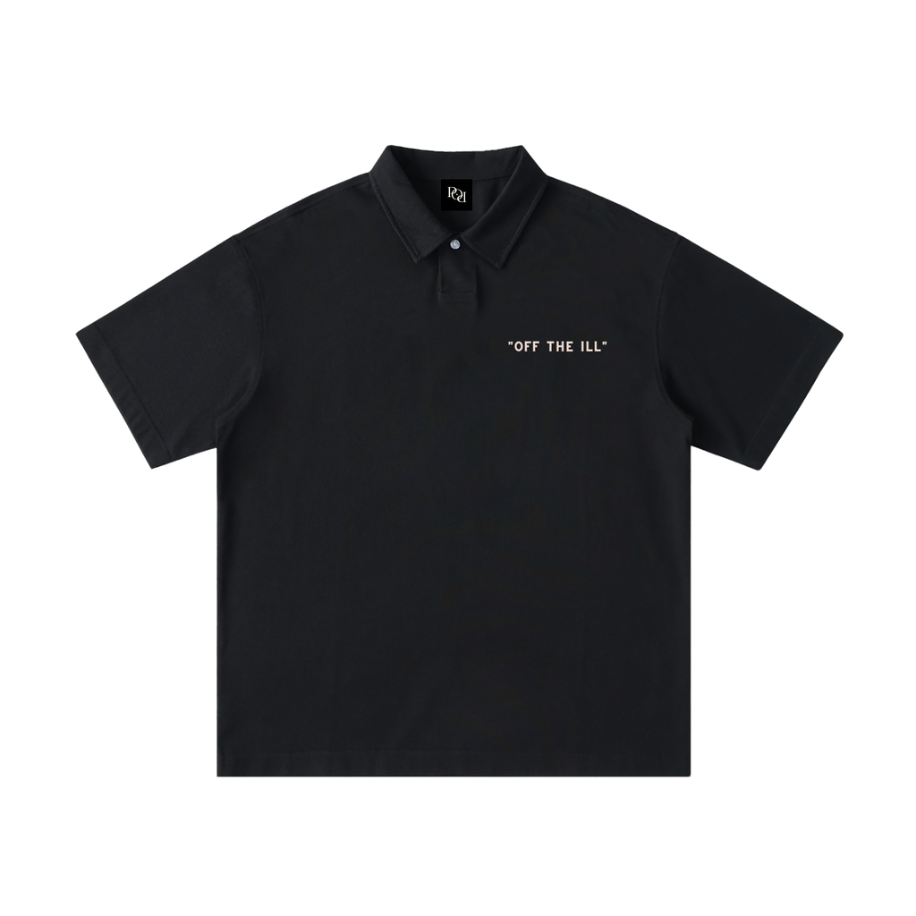 Off the ill Polo Shirt Black