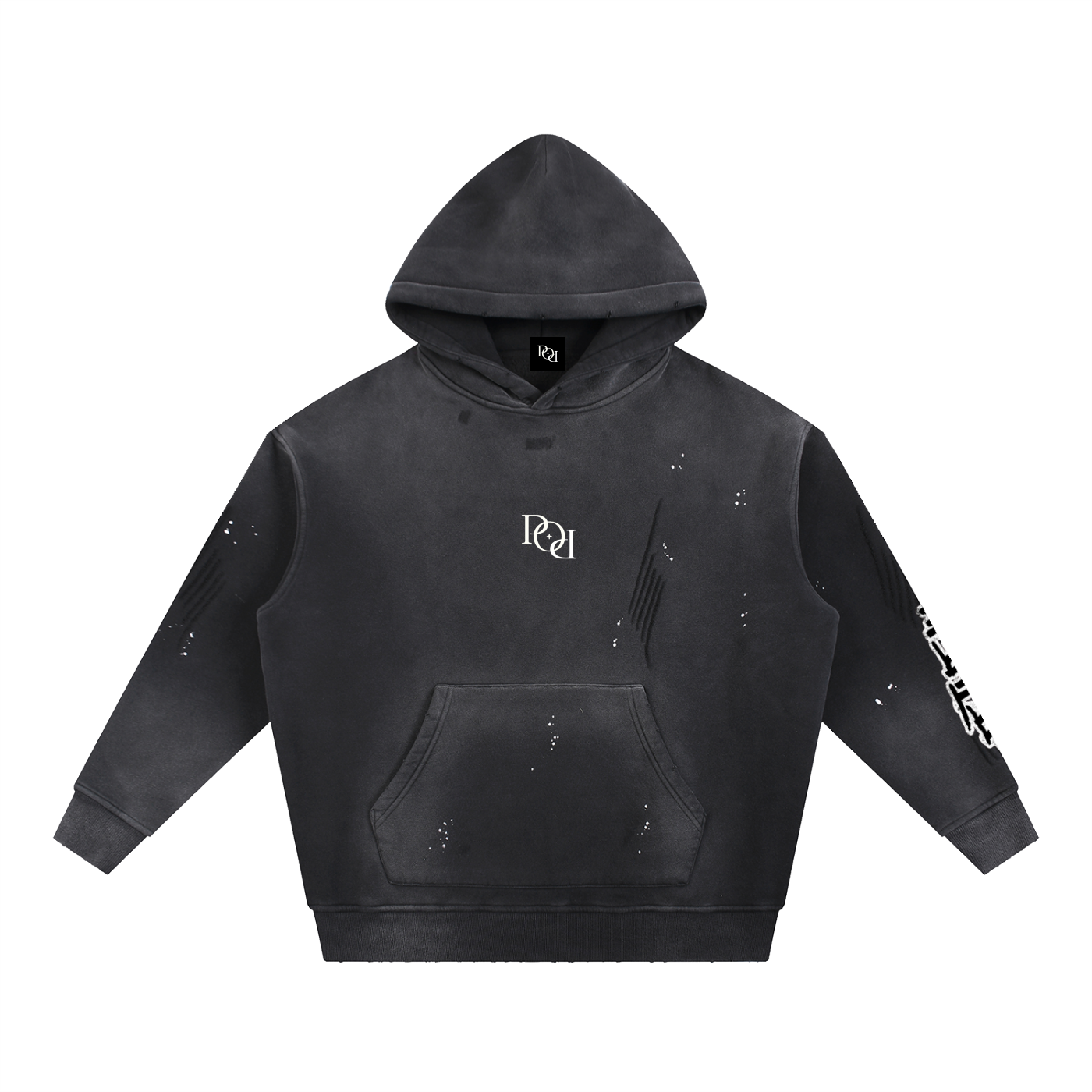 Afterimage Hoodie Black