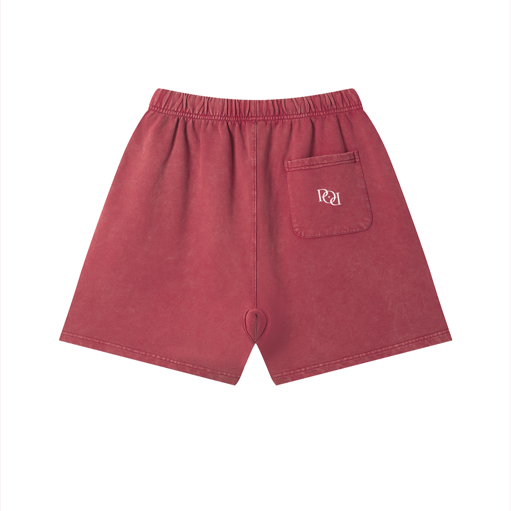 Classic POd Shorts Wash Red