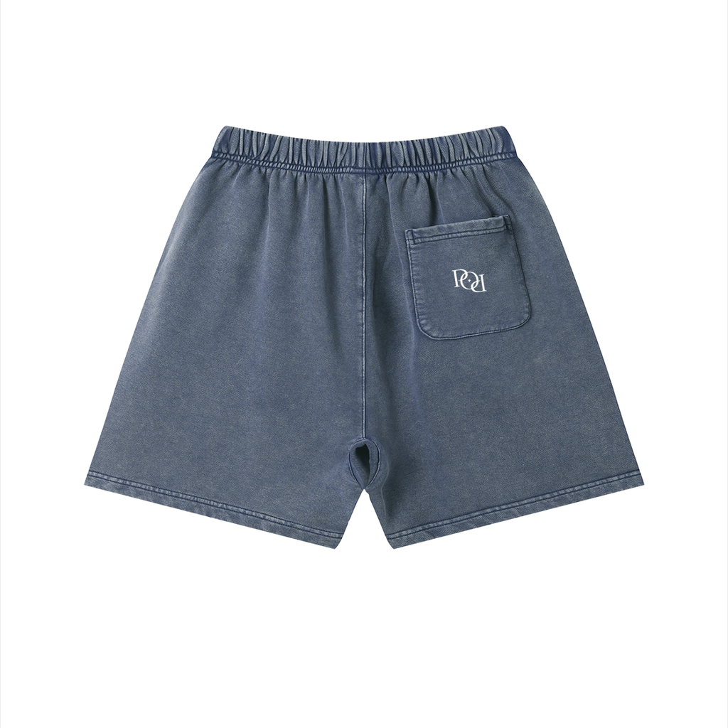 Classic POd Shorts Wash Navy Blue
