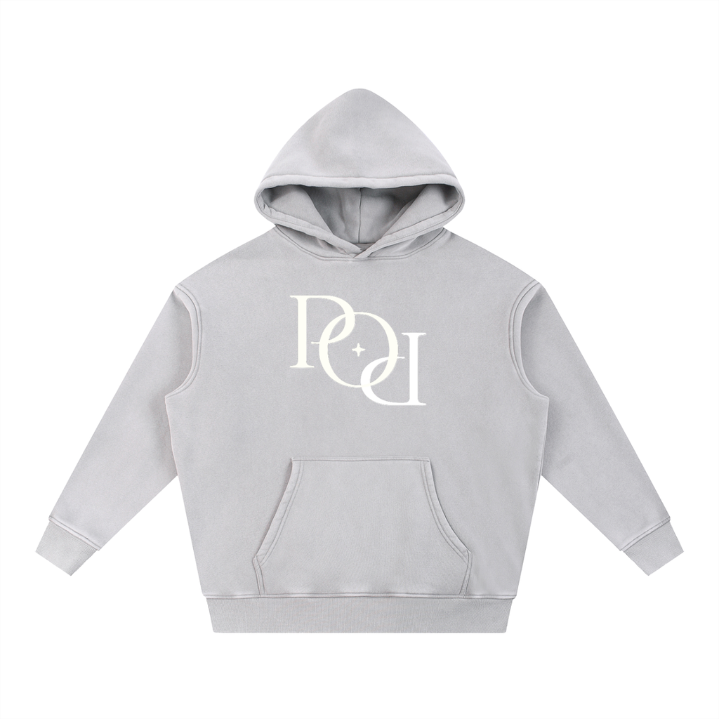 POd Oversize Hoodie Light Gray
