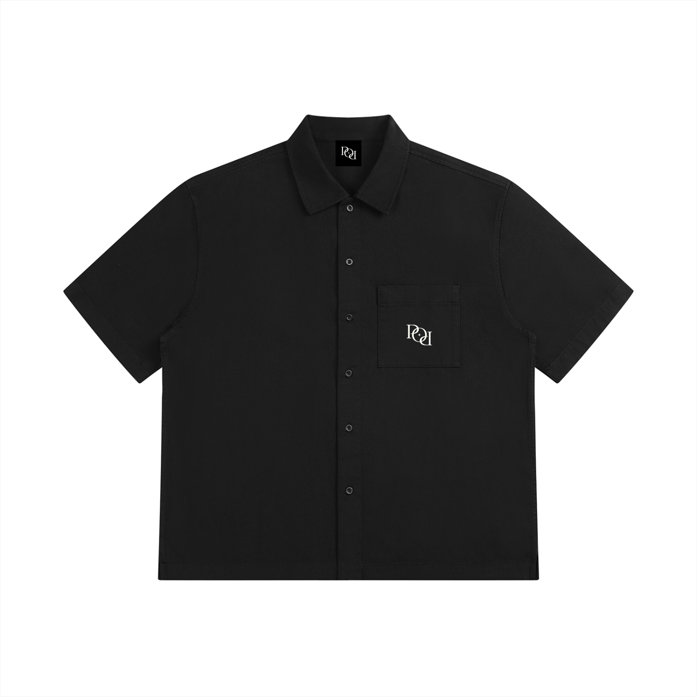 POd Boxy Polo Black