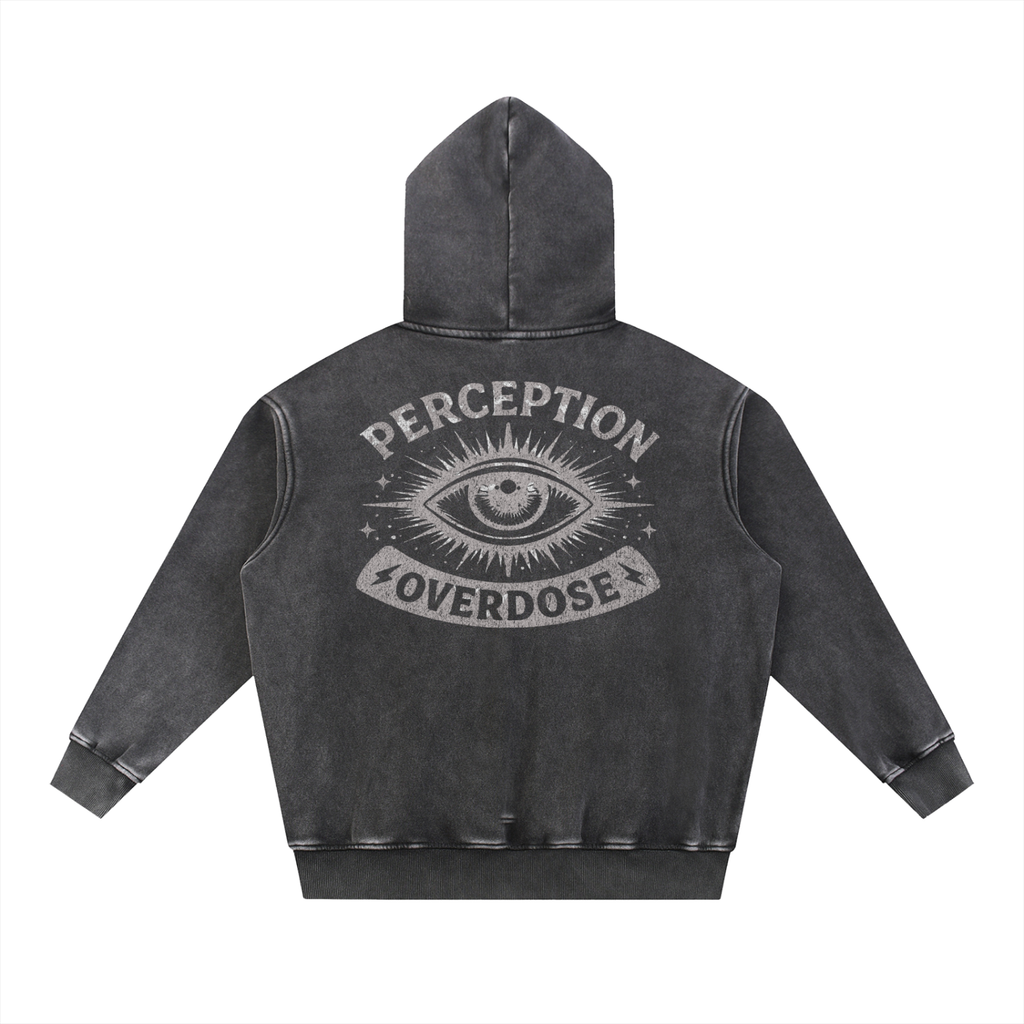 Off the ill Hoodie Batik Black