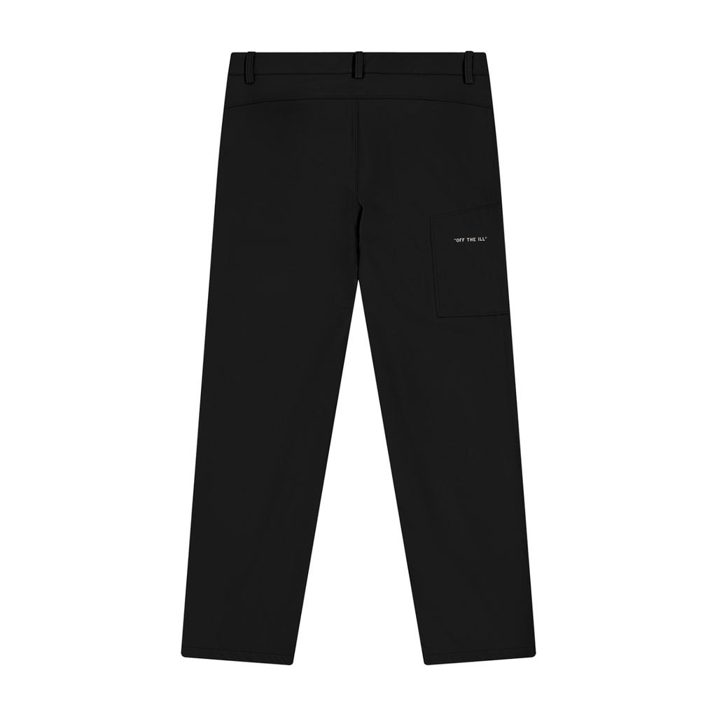 Off the ill Tapered Pants Black
